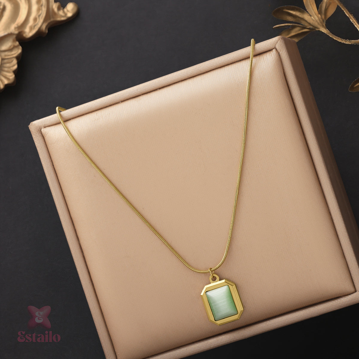 Jade Gem Necklace