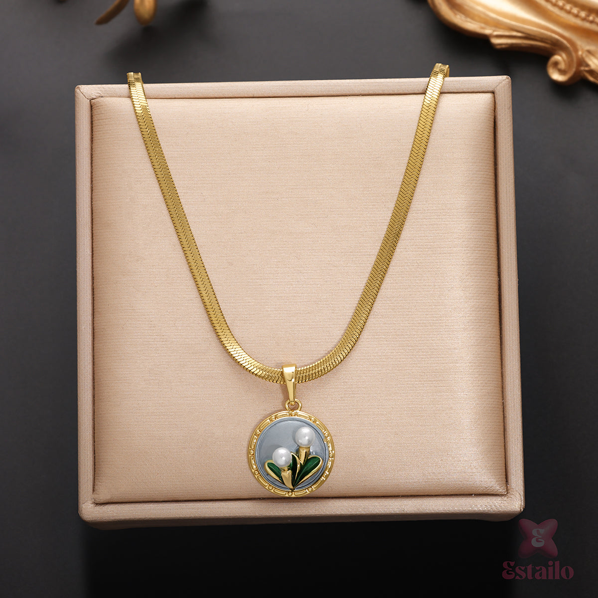 Oceanic Gaze Necklace