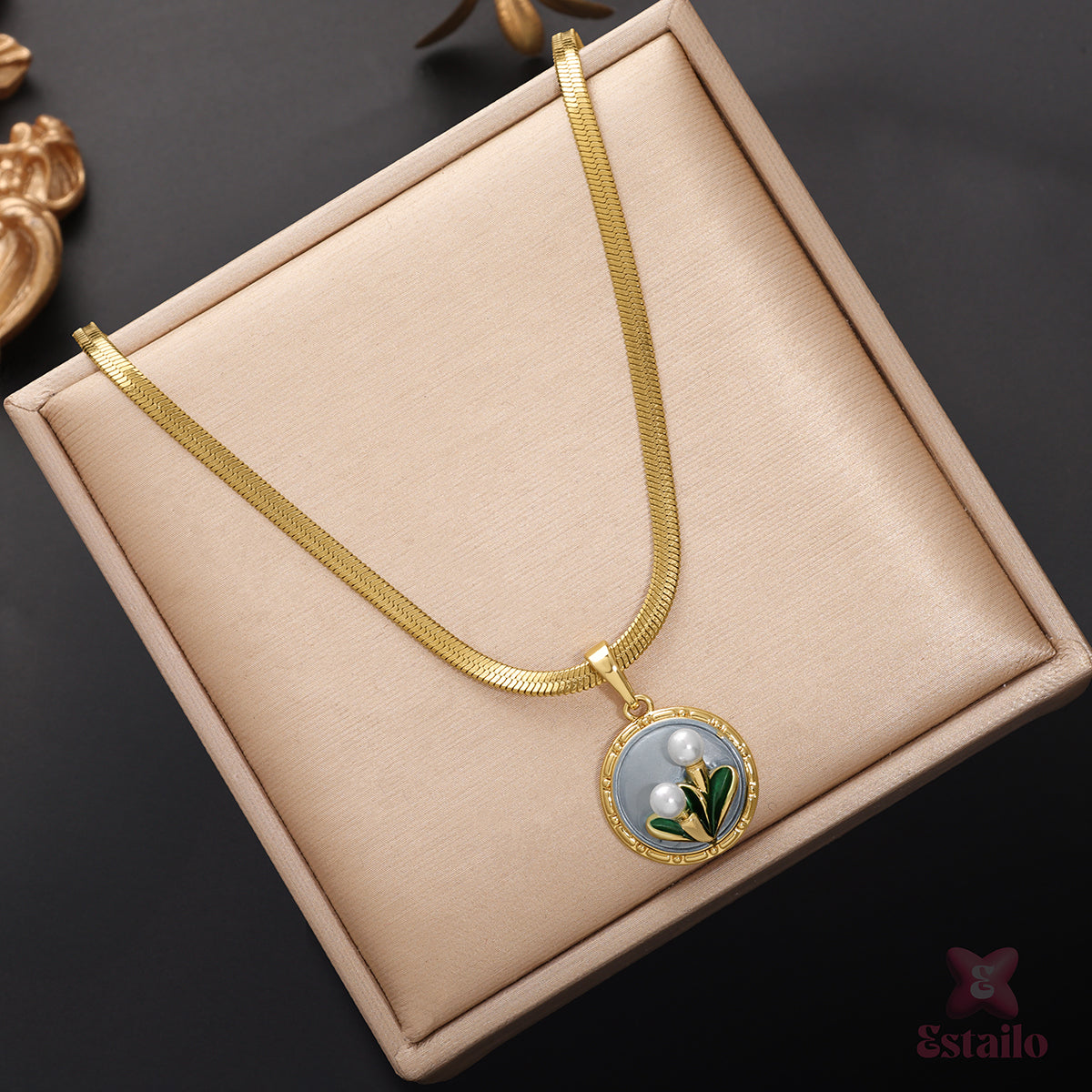 Oceanic Gaze Necklace