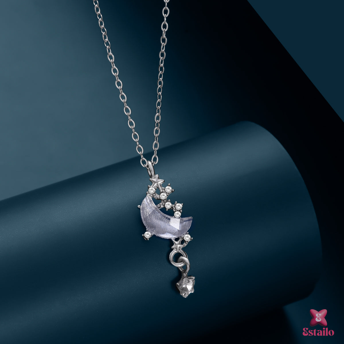 Moonlit Cascade Necklace