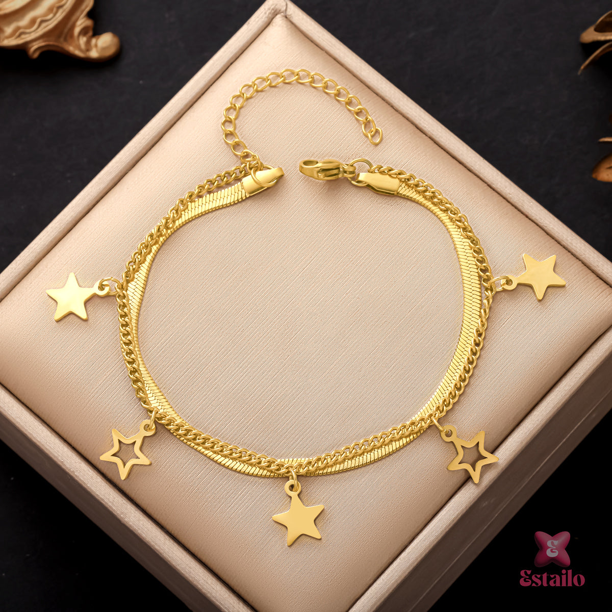 Golden Star Bracelet