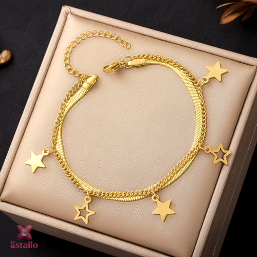 Golden Star Bracelet