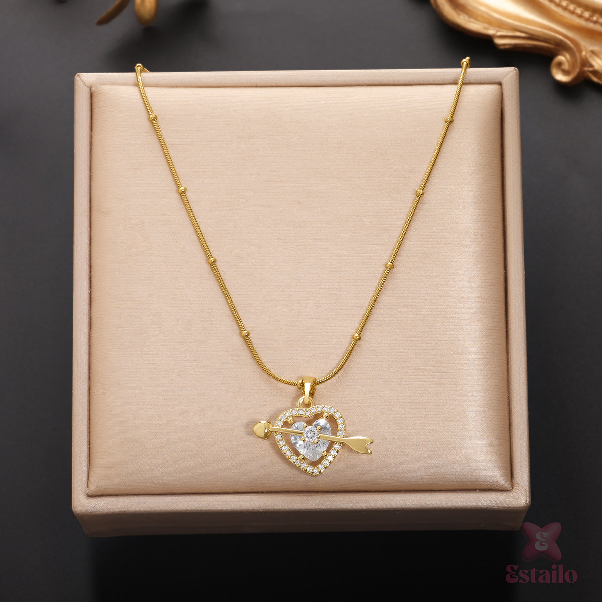 Eternal Love Arrow Necklace