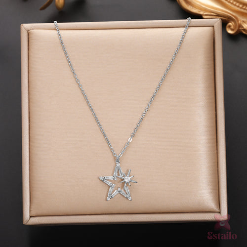 Eclat Star Pendant Necklace