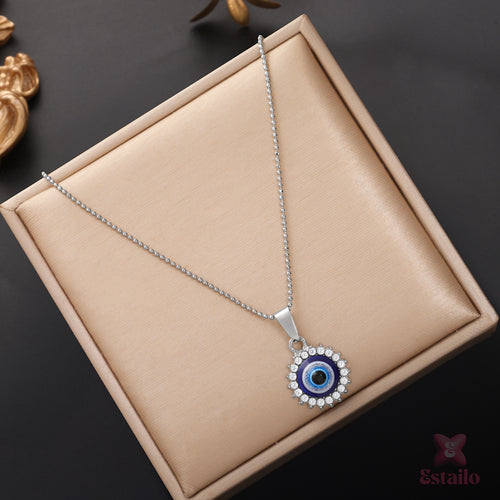 Blue Mati Talisman Necklace