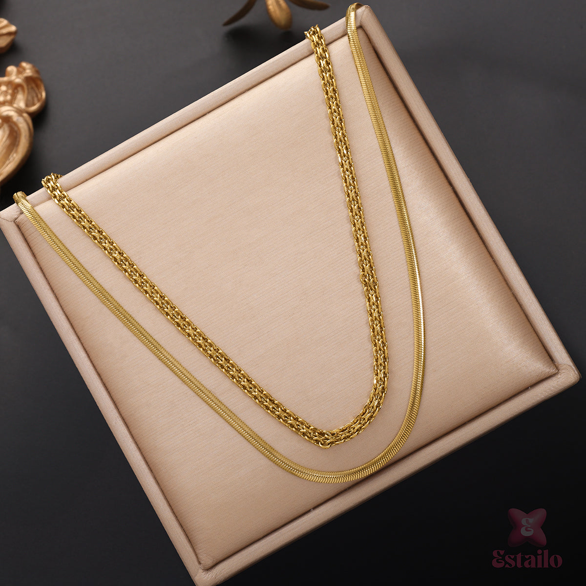 Estailo Radiant Rope Necklace