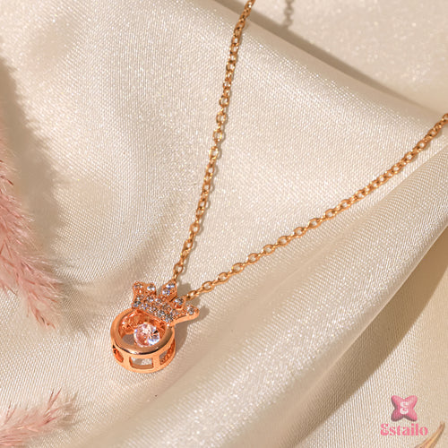 Gilded Tiara Necklace