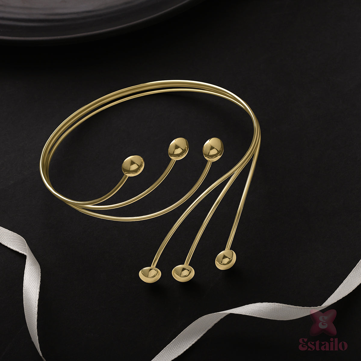 Golden Glissando Arm Cuff