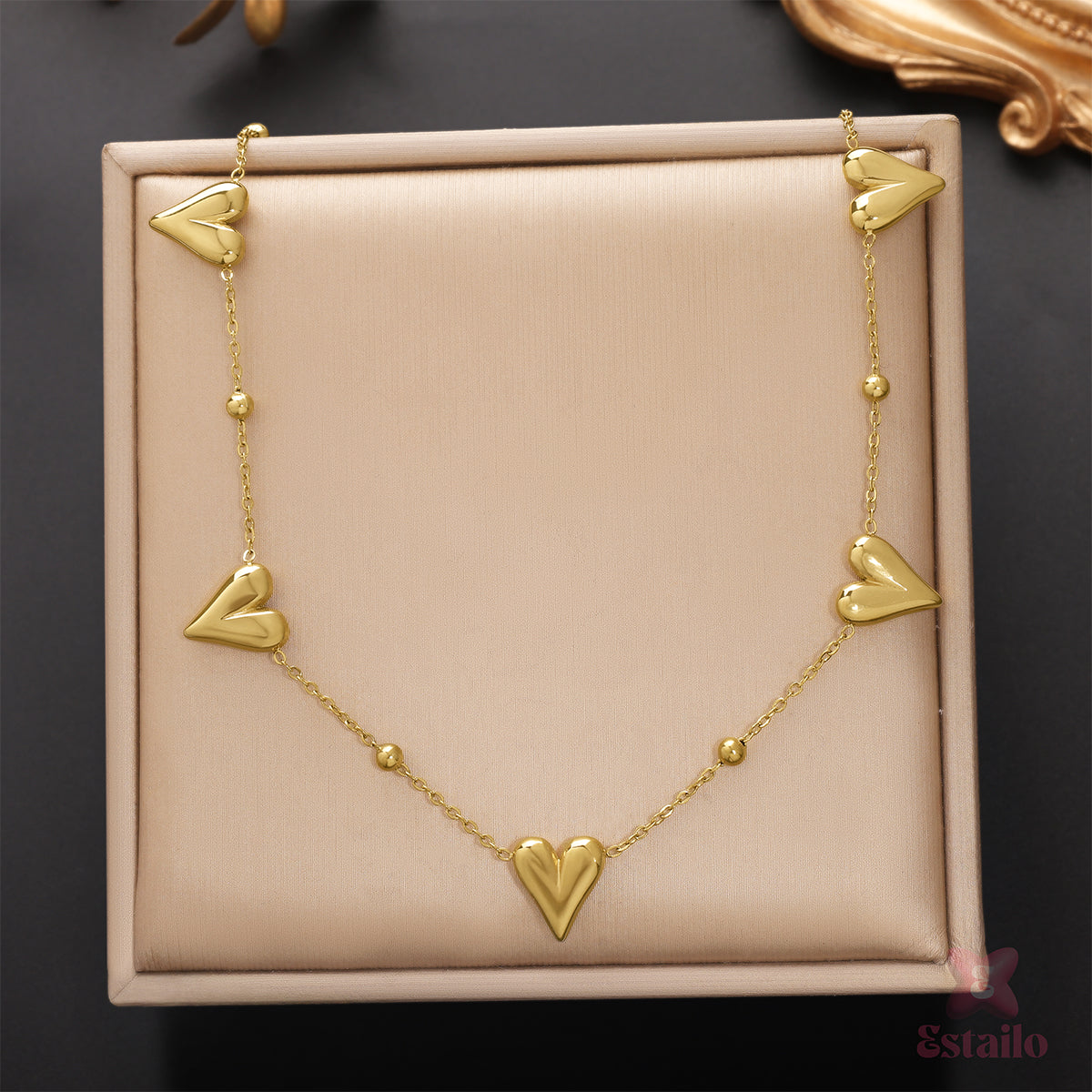 Estailo Love Bead Necklace