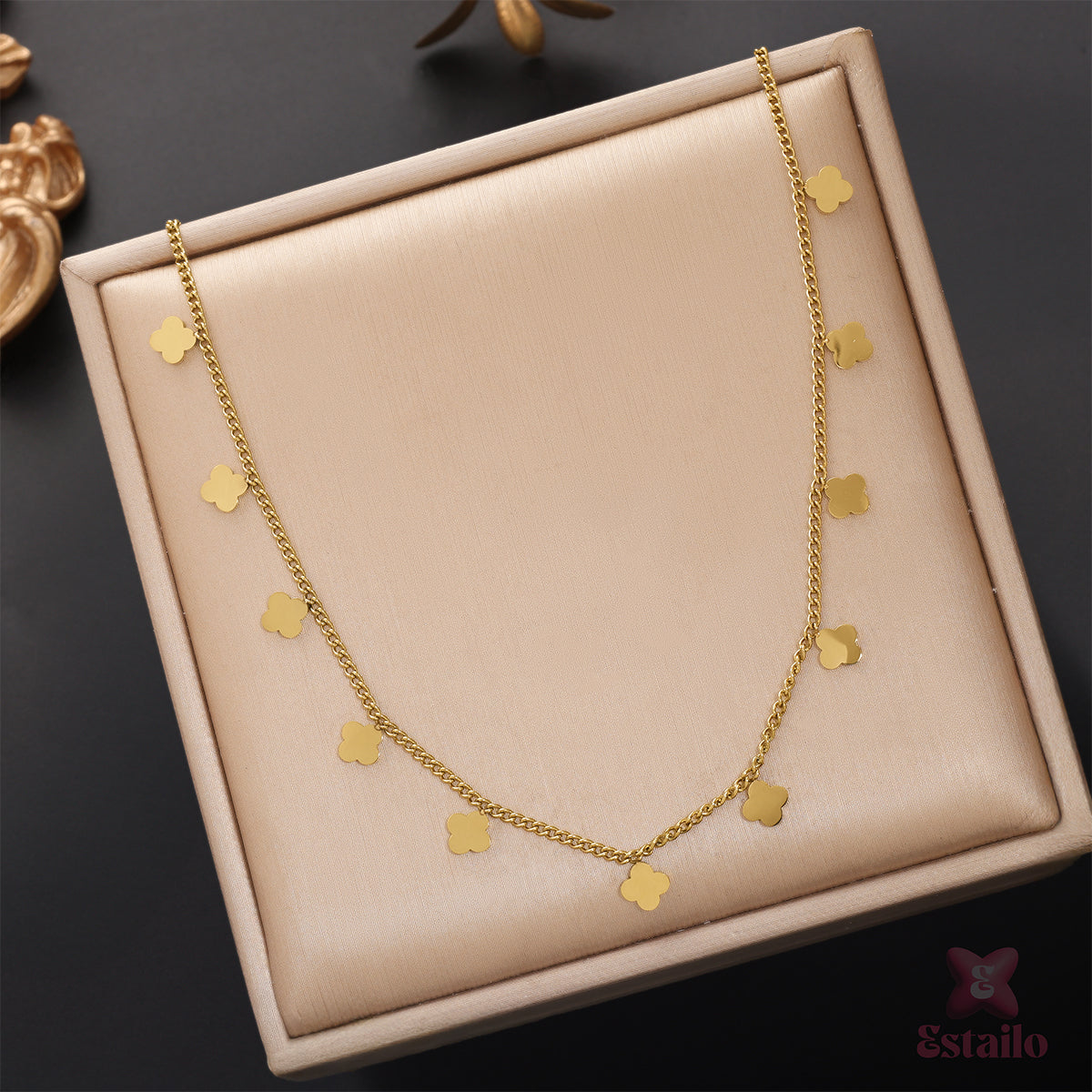 Botanical Gold Necklace