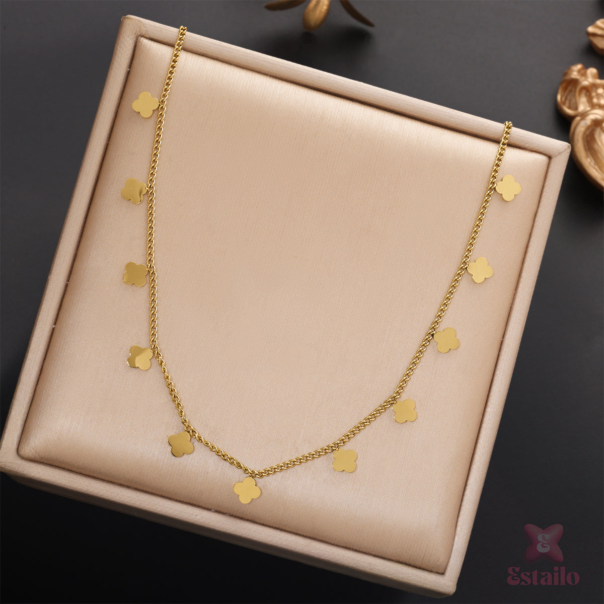 Botanical Gold Necklace