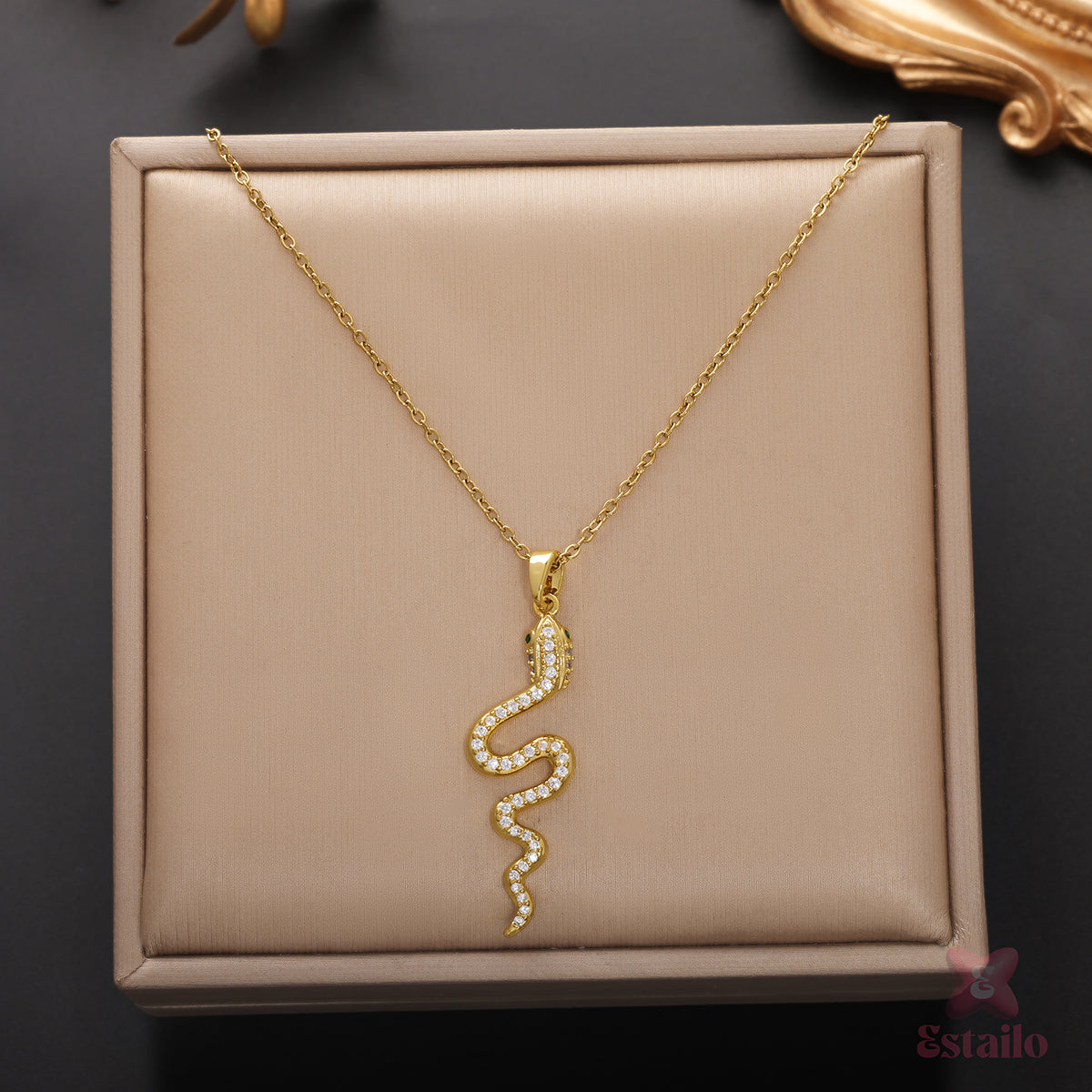 Viperine Gleam Necklace