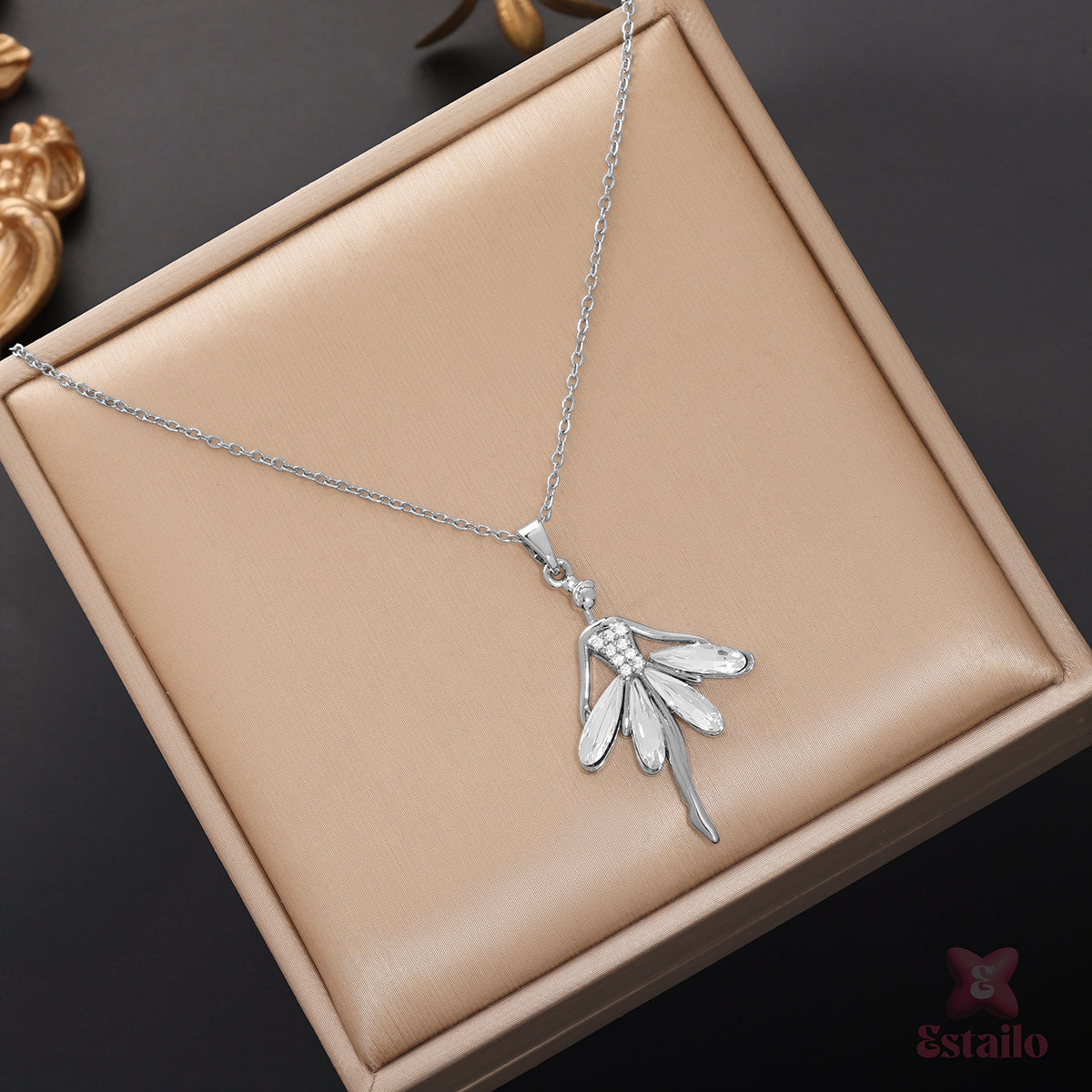 Fairy Dance Charm Necklace