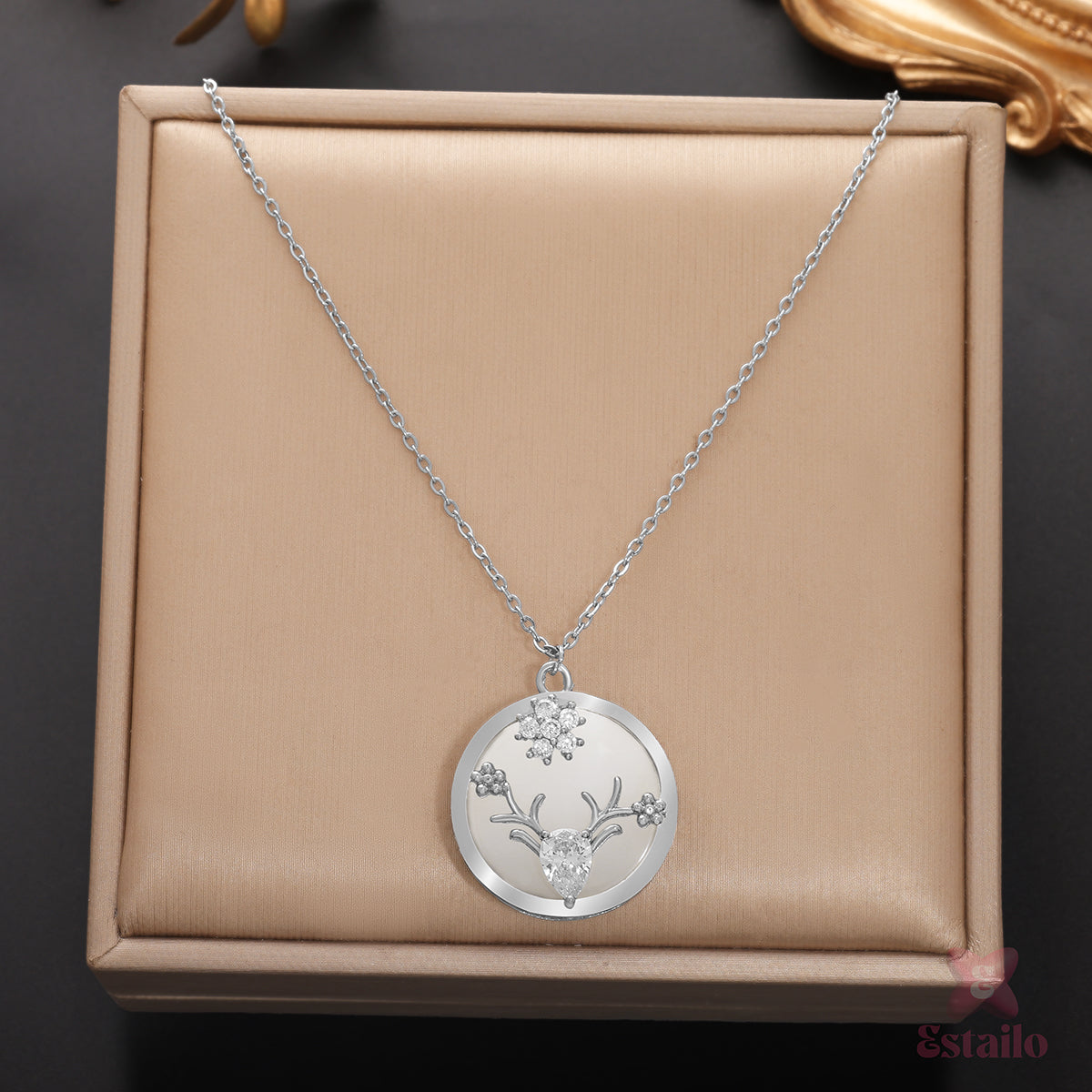 Silver Blossom Necklace