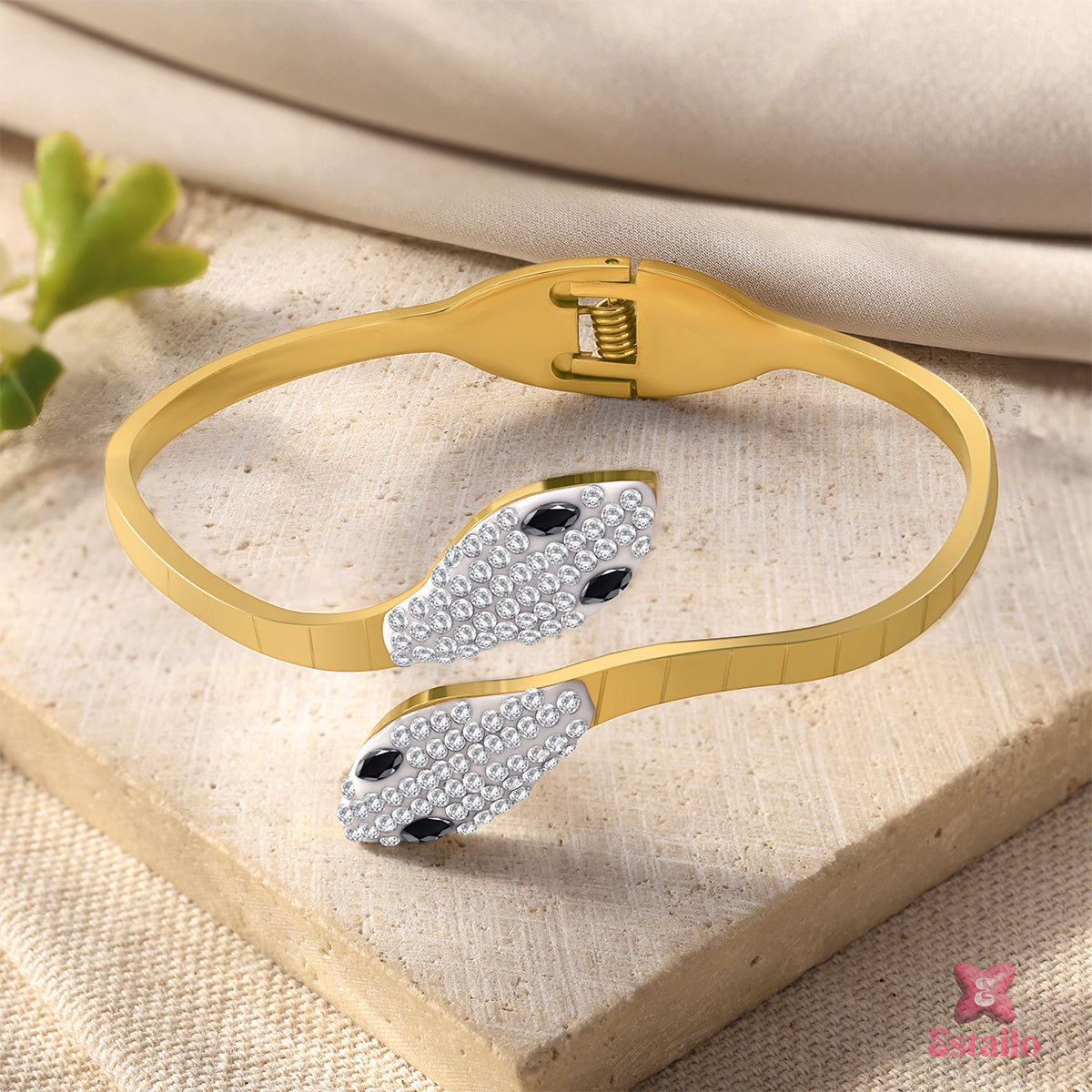 Coiled Destiny Cuff Bracelet