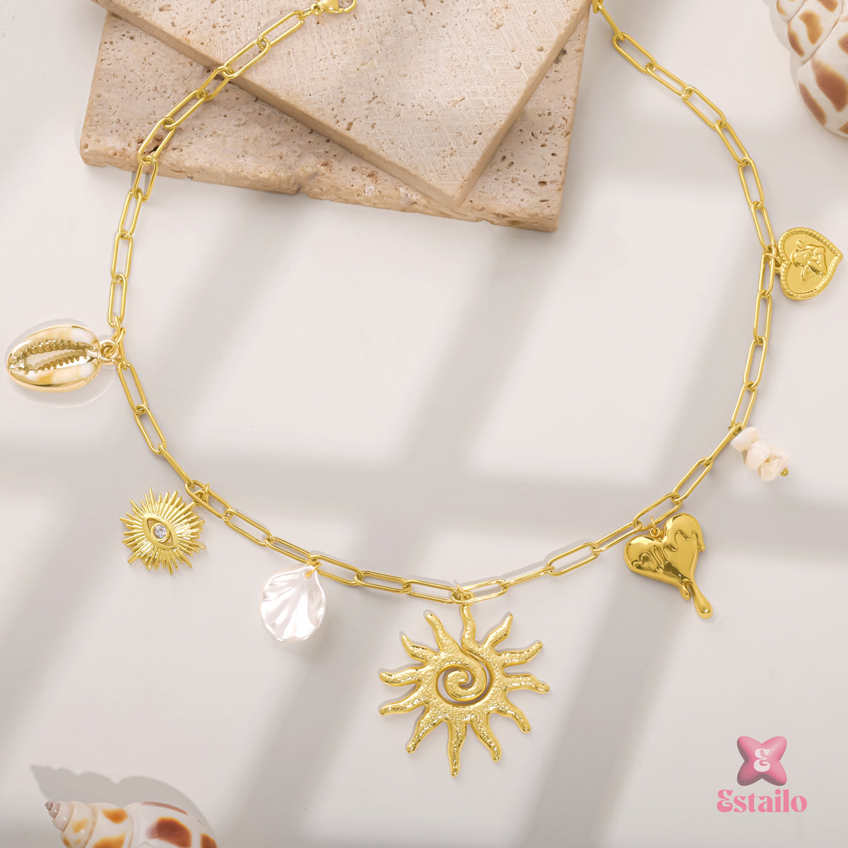 Ocean & Sky Harmony Necklace