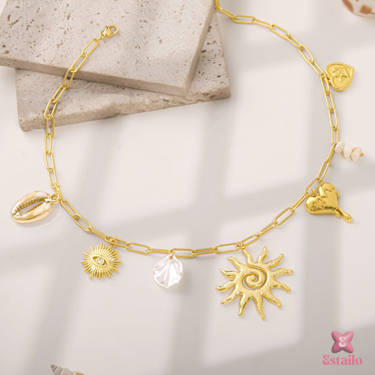 Ocean & Sky Harmony Necklace