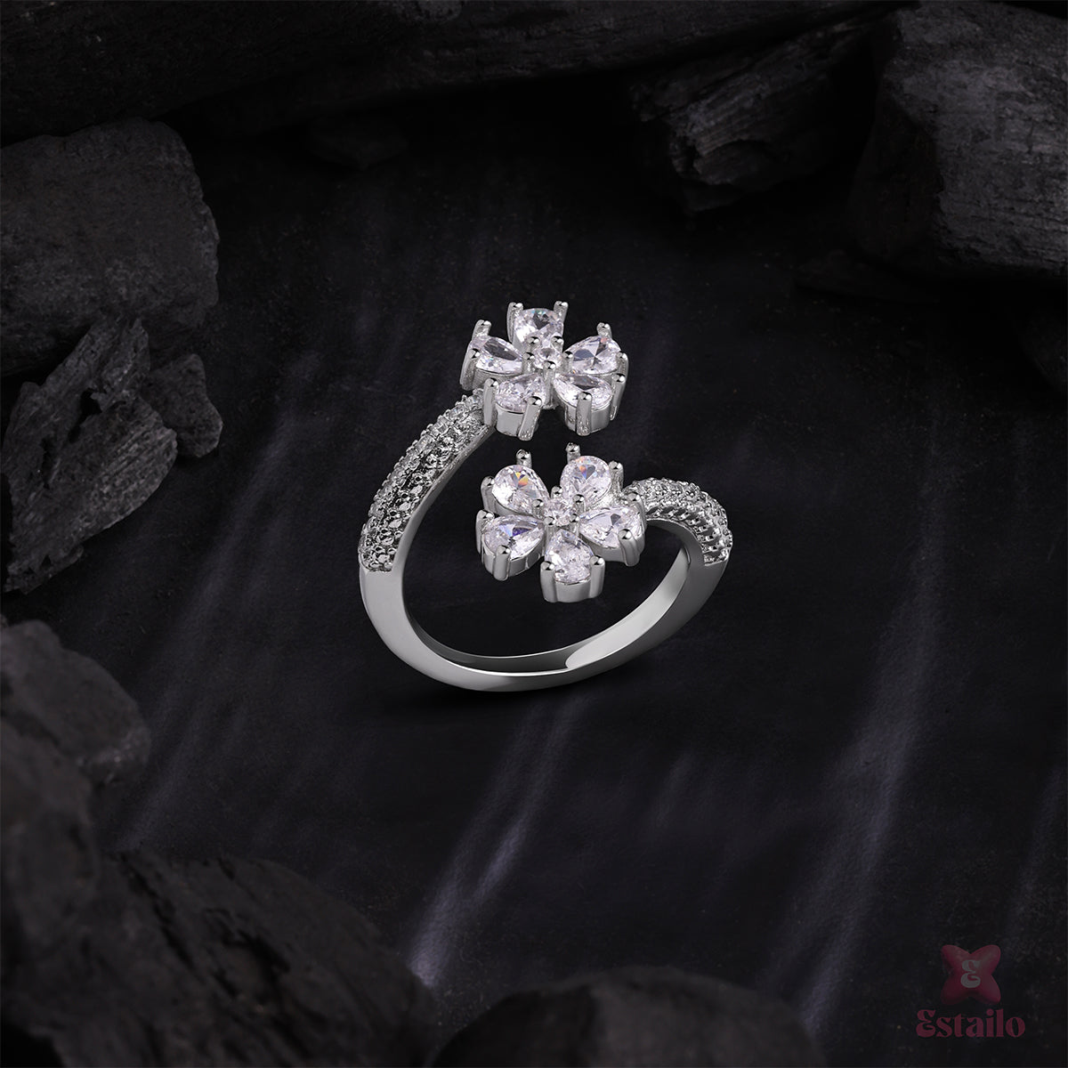 Snowdrop Luxe Floral Ring