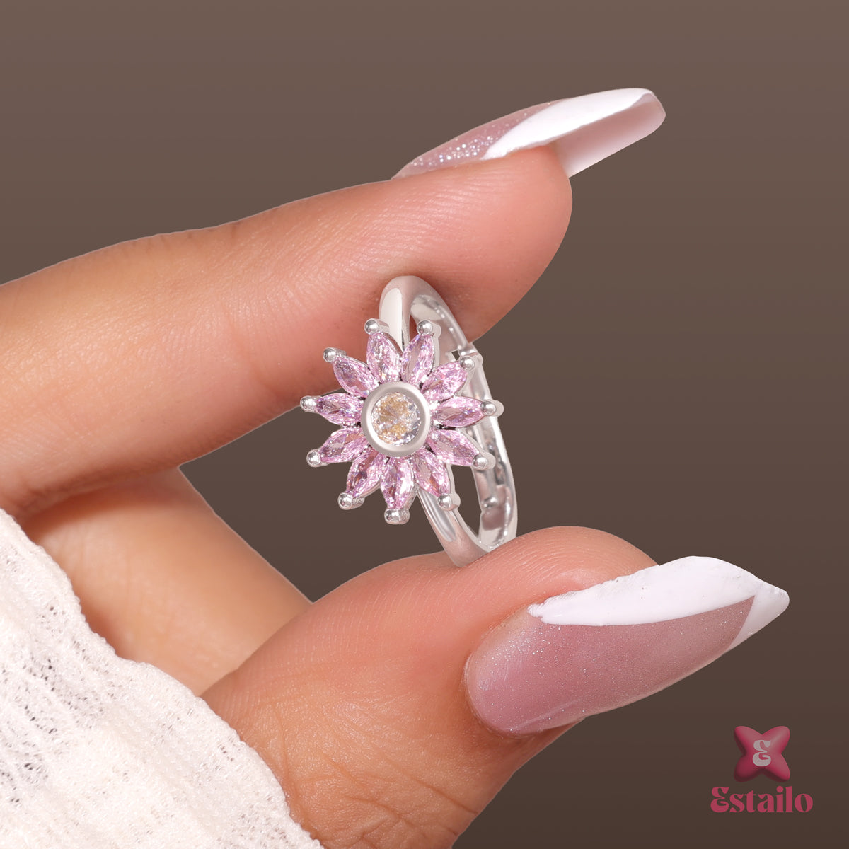 Daisy Cluster Ring