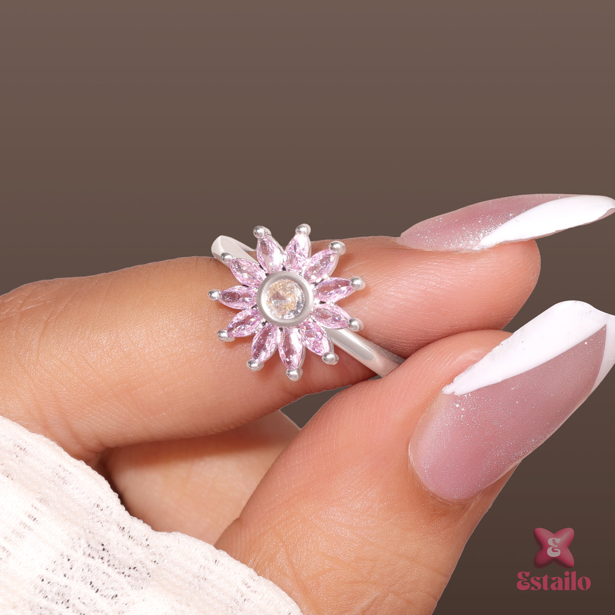 Daisy Cluster Ring