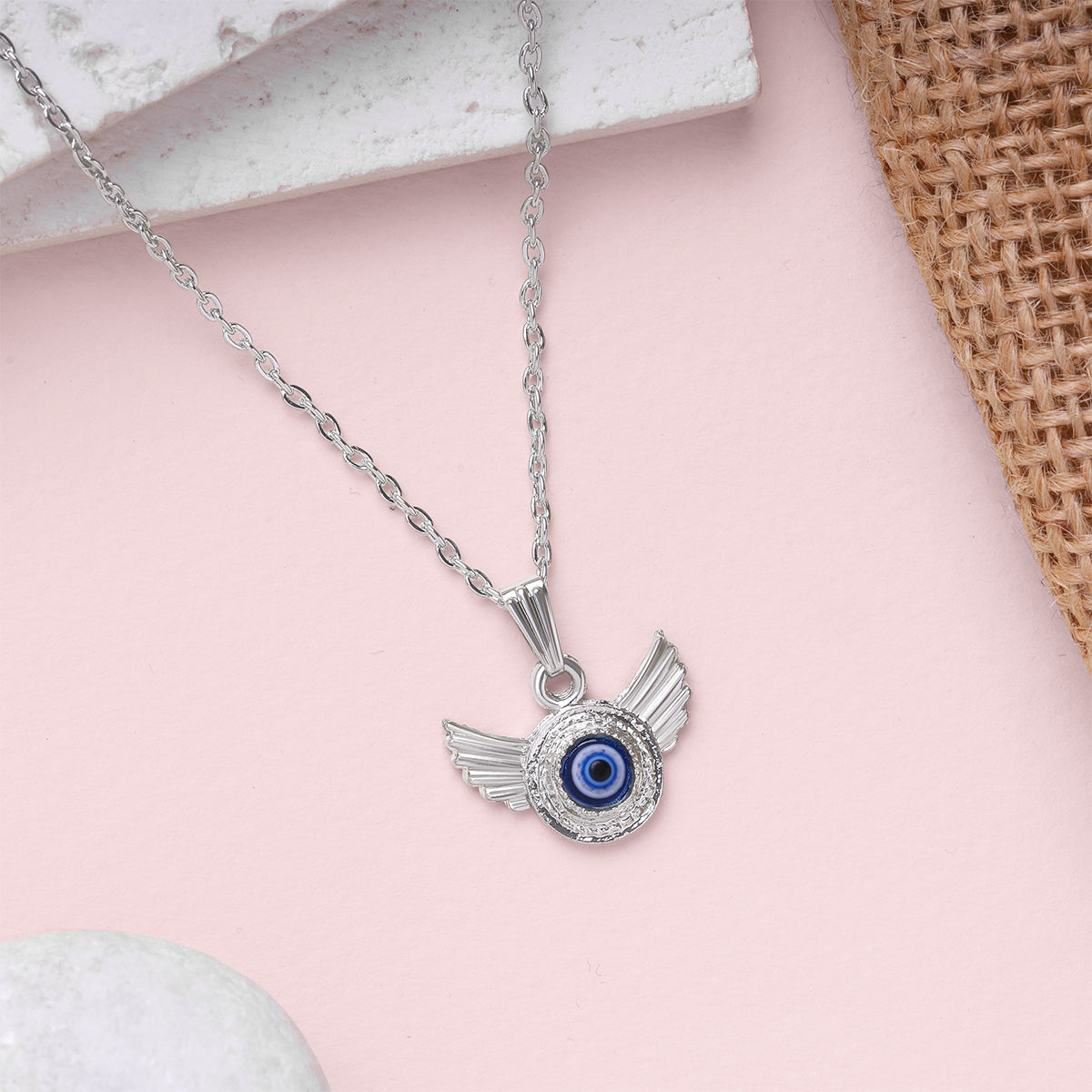 Silver Angelic Necklace