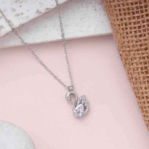 Graceful Swan Necklace
