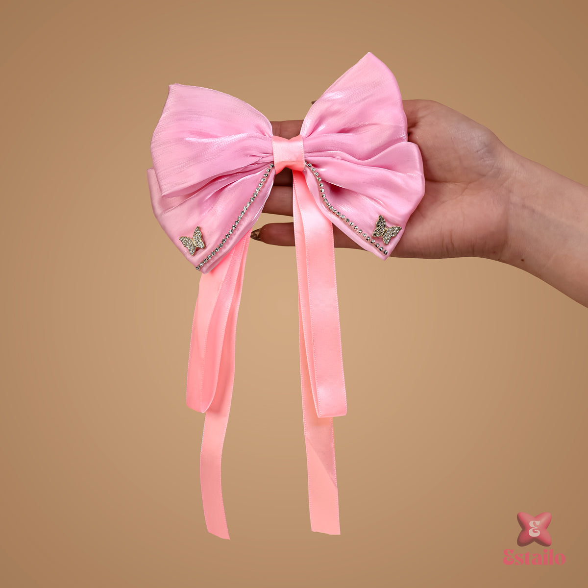 Bow Beauty Blush Clip