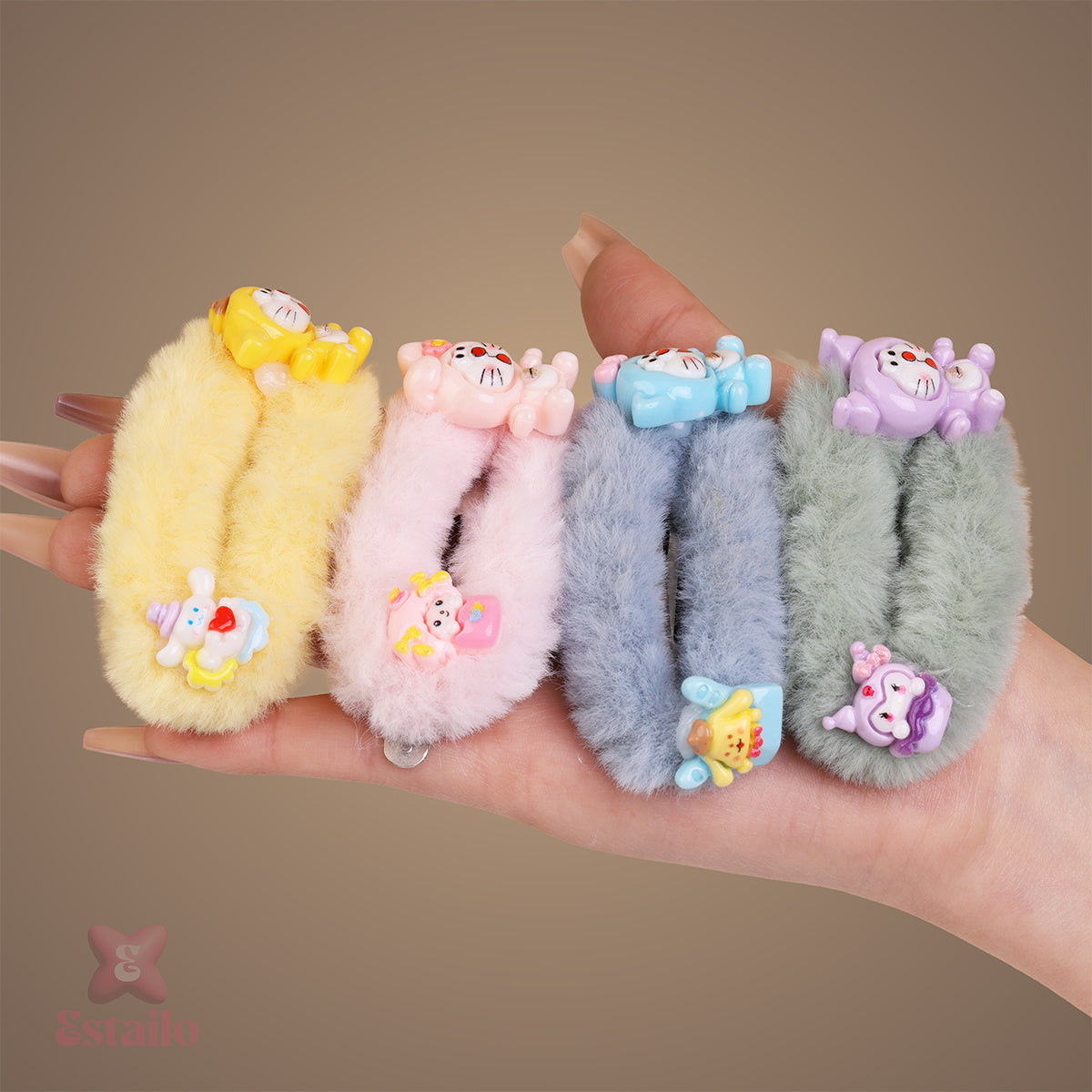 Fuzzy Hair Clip (PACK OF 1)