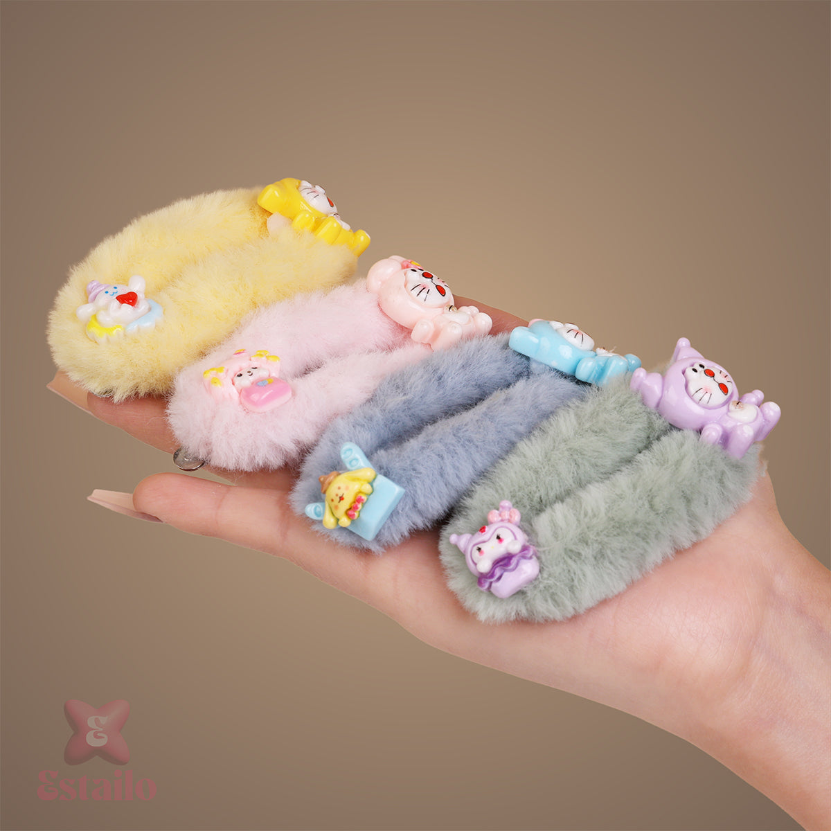 Fuzzy Hair Clip (PACK OF 1)