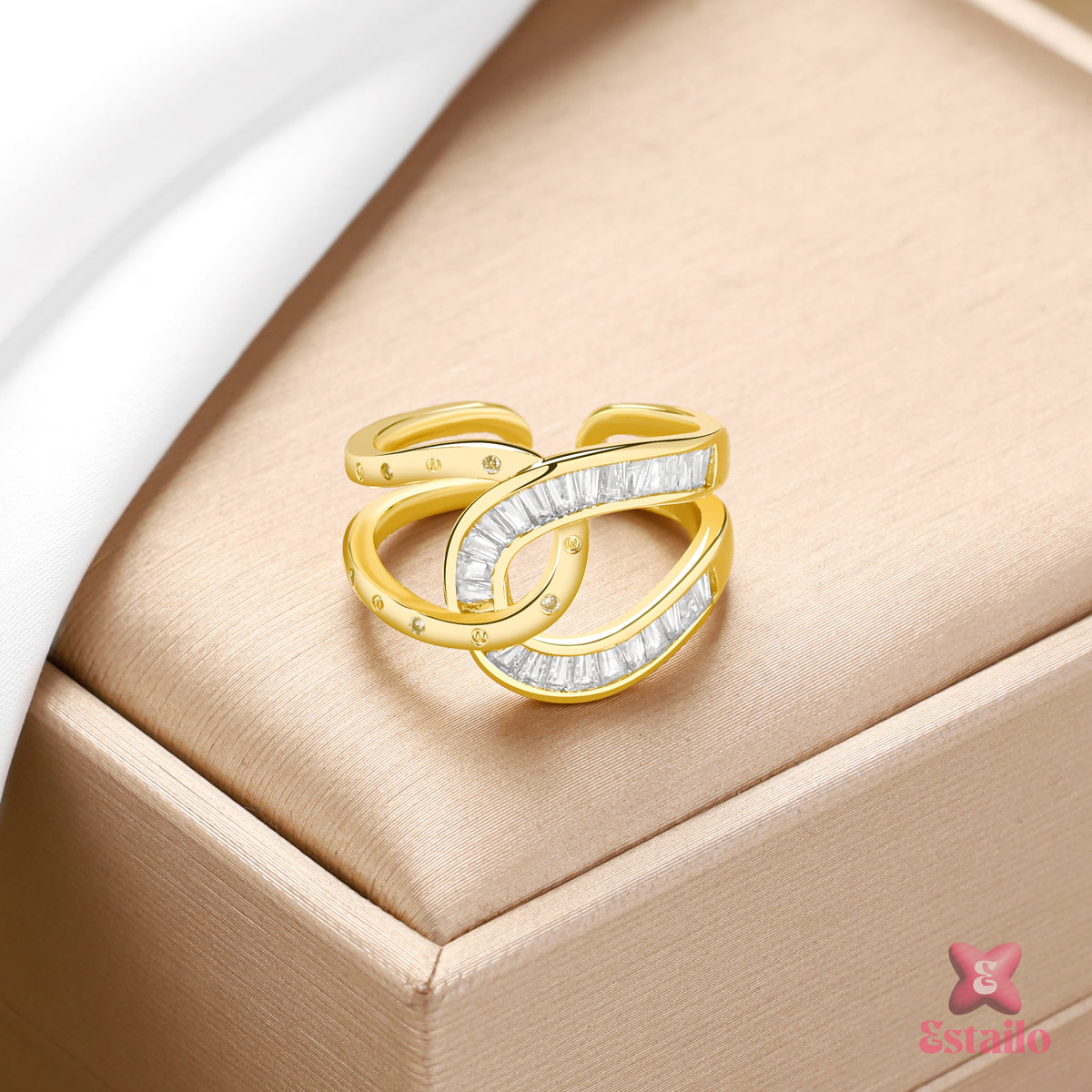 Golden Gleam Ring