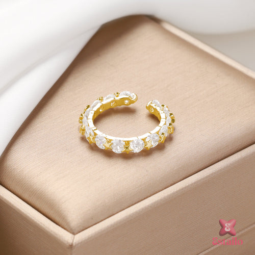 Stackable Moissanite Ring