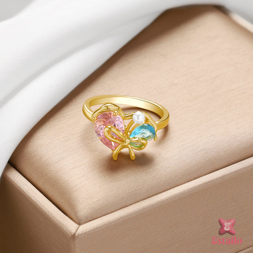 Dual Bloom Ring