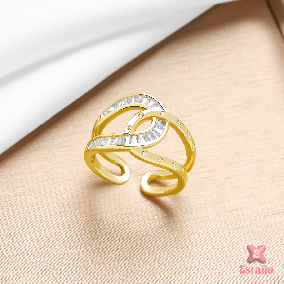 Golden Gleam Ring