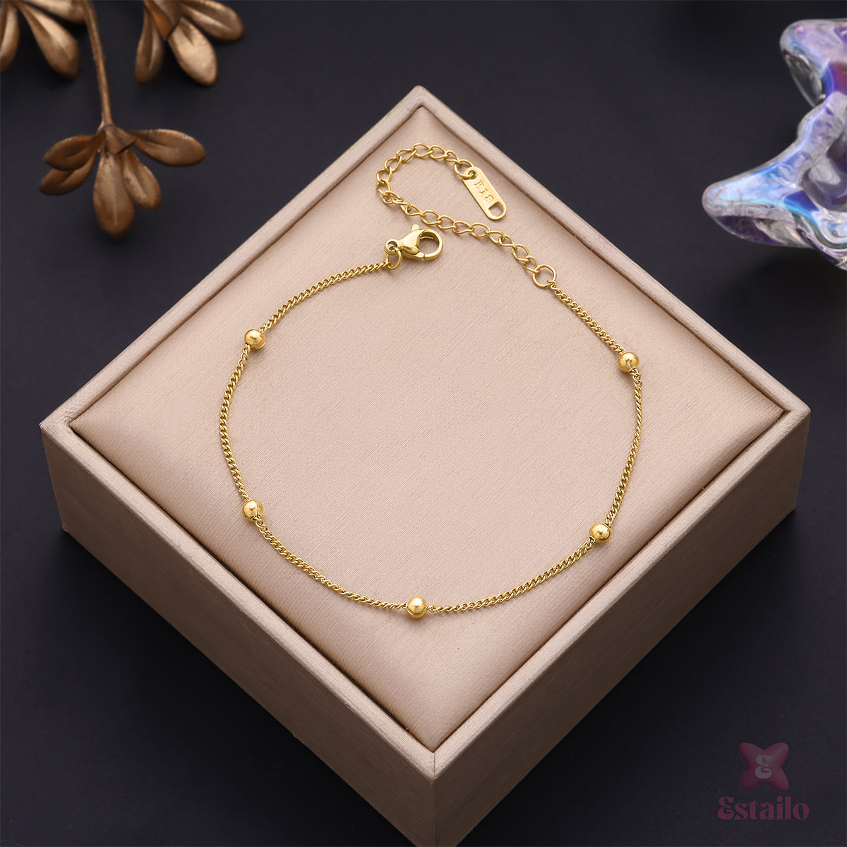 Sleek Link Anklet