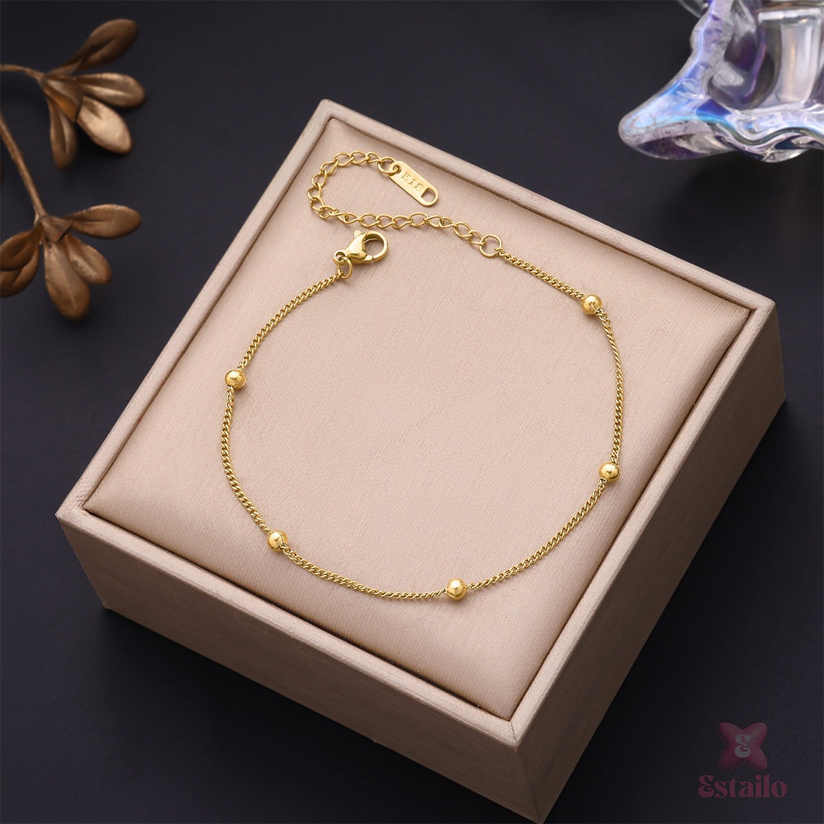 Sleek Link Anklet