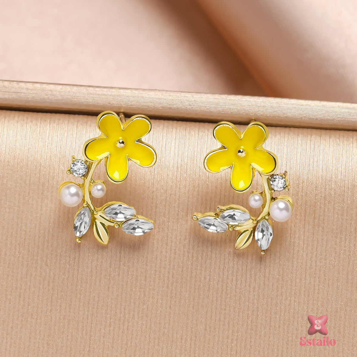 Spring Blossom Gemstone Earrings