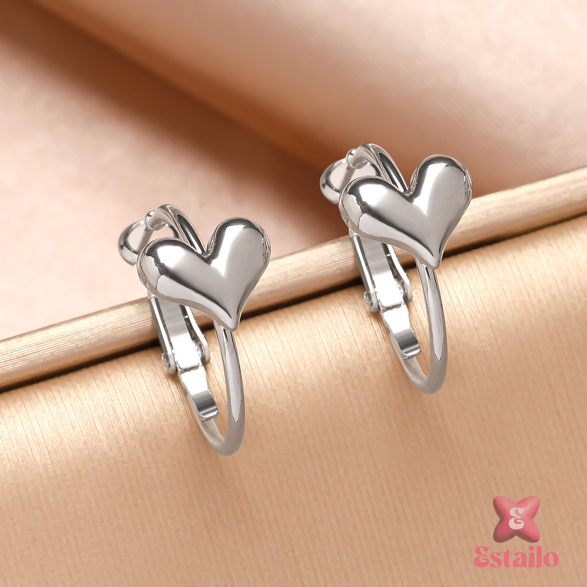 Affectionate Arc Hoops Earrings