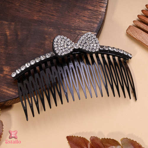 Twilight Bow Crystal Comb