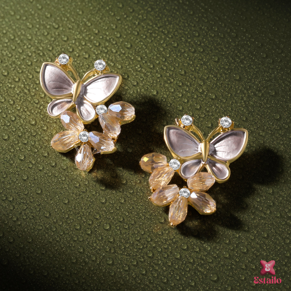 Starlight Flutter Dangles Earring