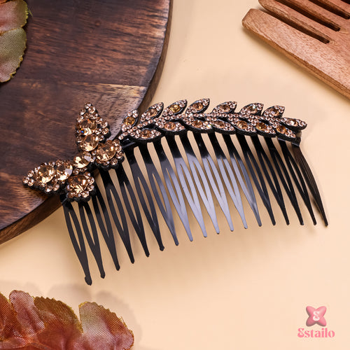 Noir Enchant Butterfly Hair Comb