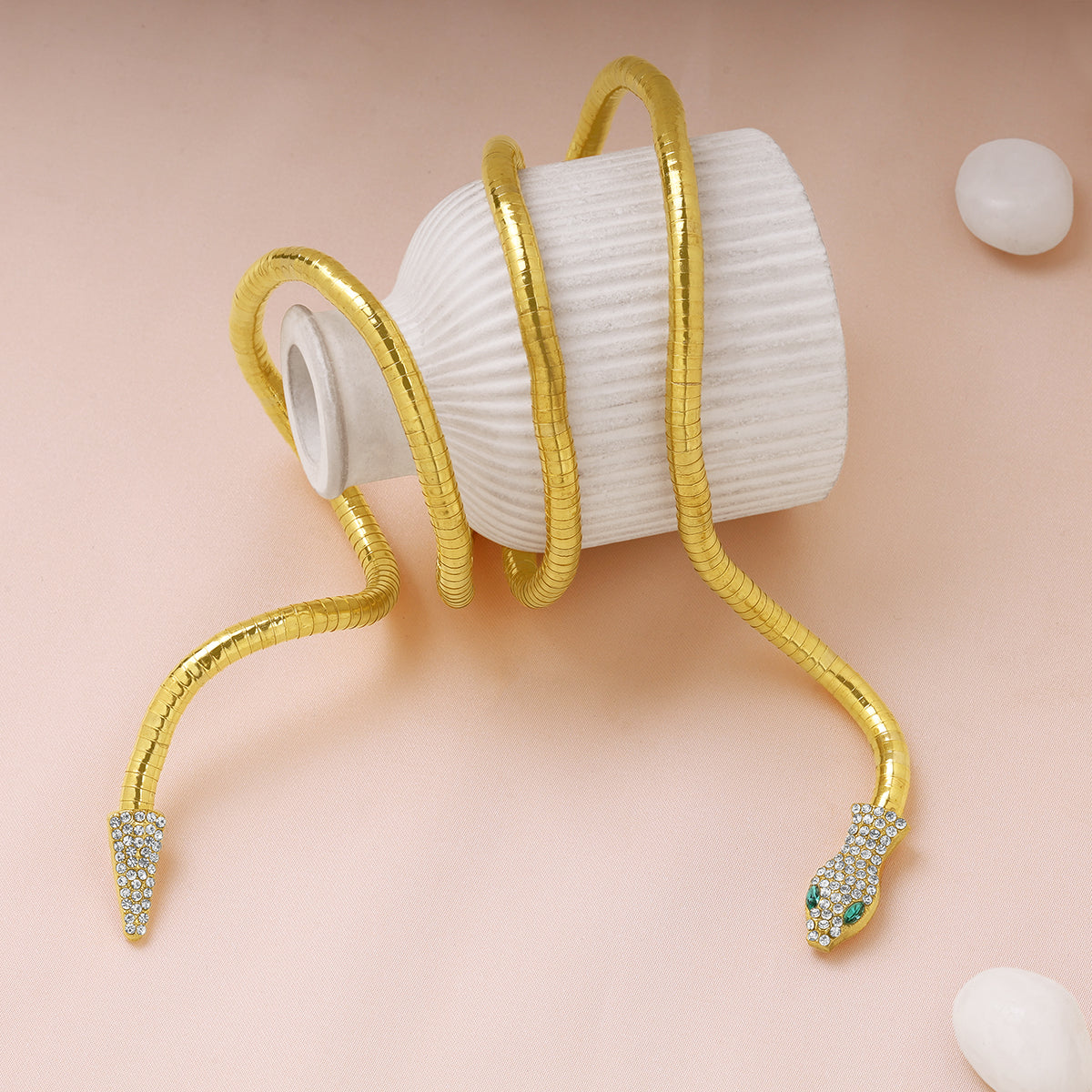 Gilded Snake Hasli Necklace