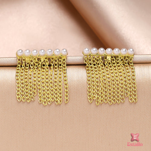 Charmed Pearl Dangles Earrings