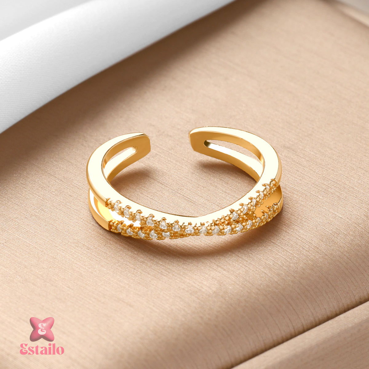 Sparkle Embrace Ring