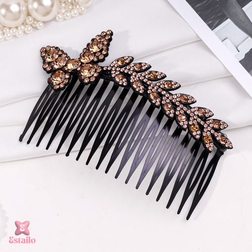 Noir Enchant Butterfly Hair Comb