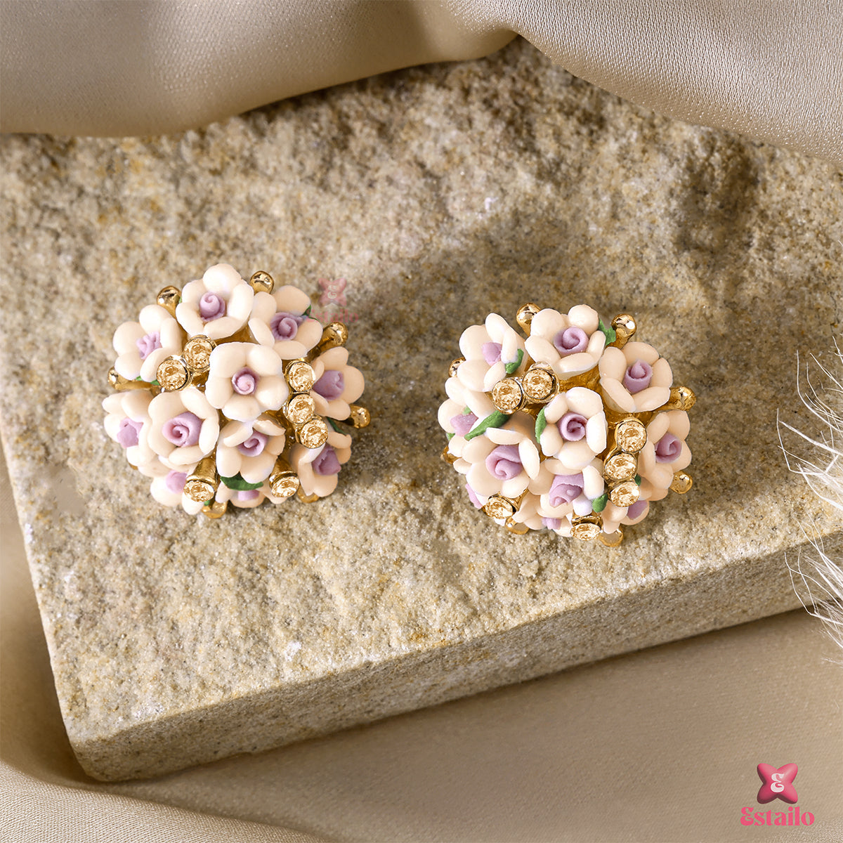 Meadow Floral Studs Earring