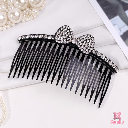Twilight Bow Crystal Comb