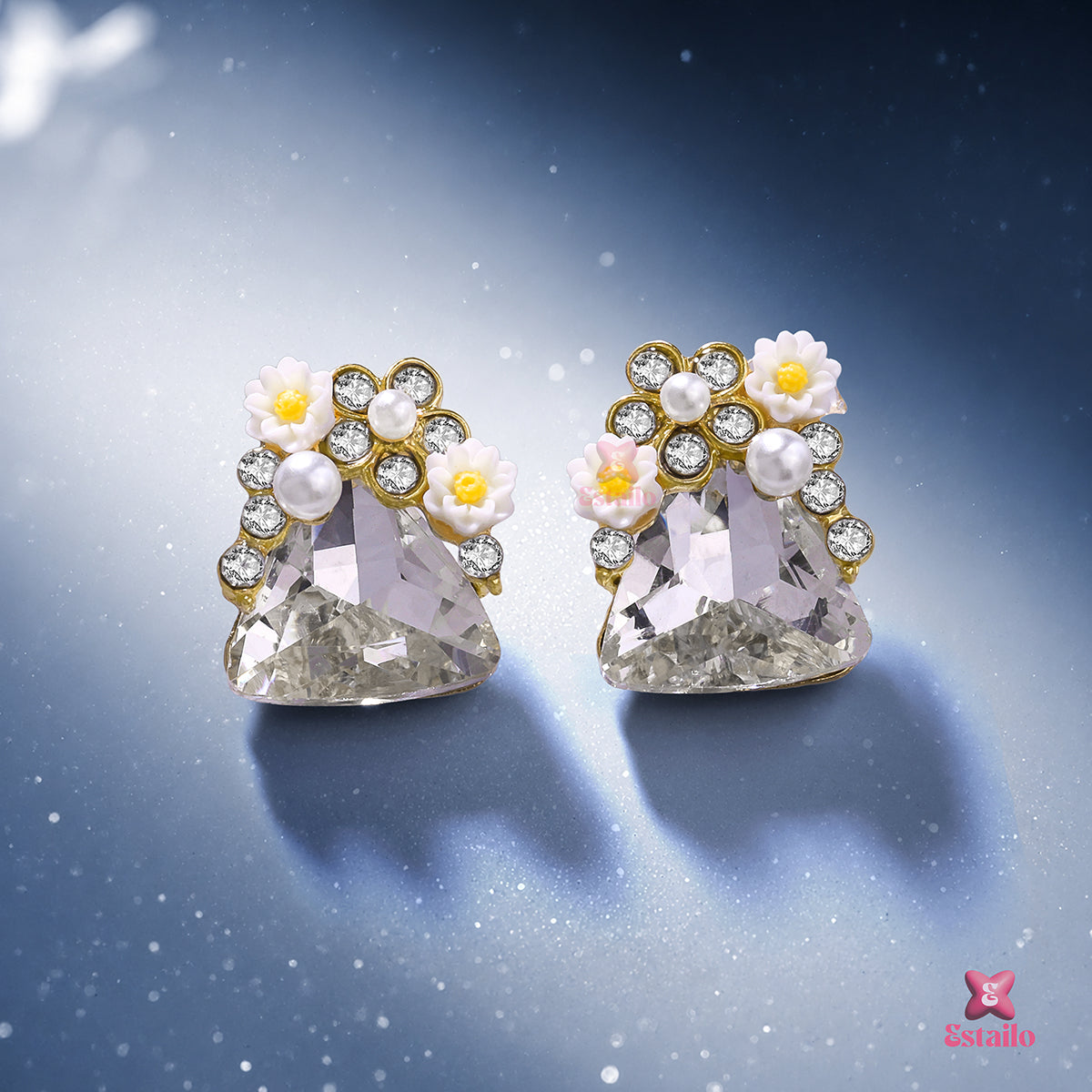 Daisy Peak Studs Earring