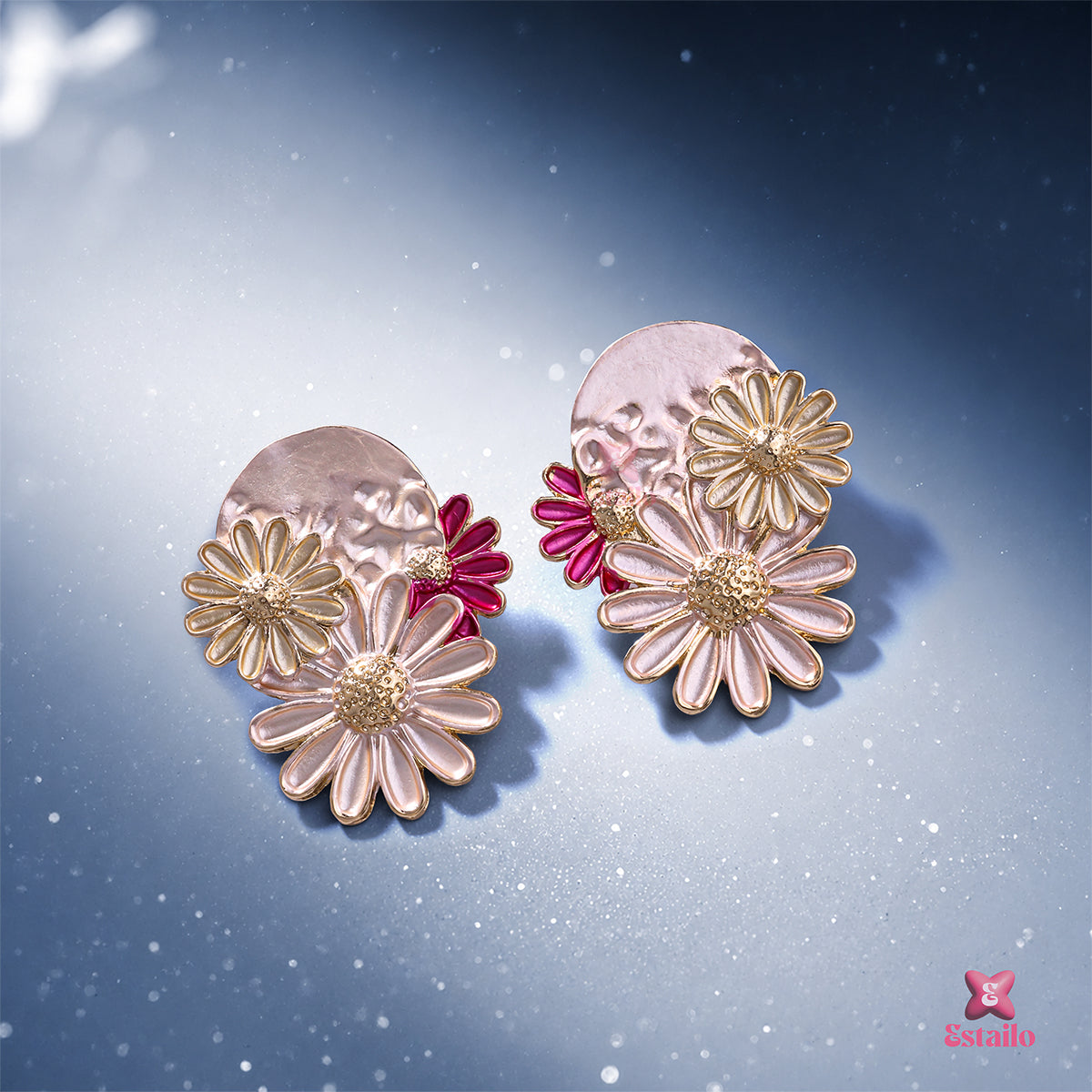 Elegance Daisy Studs Earring