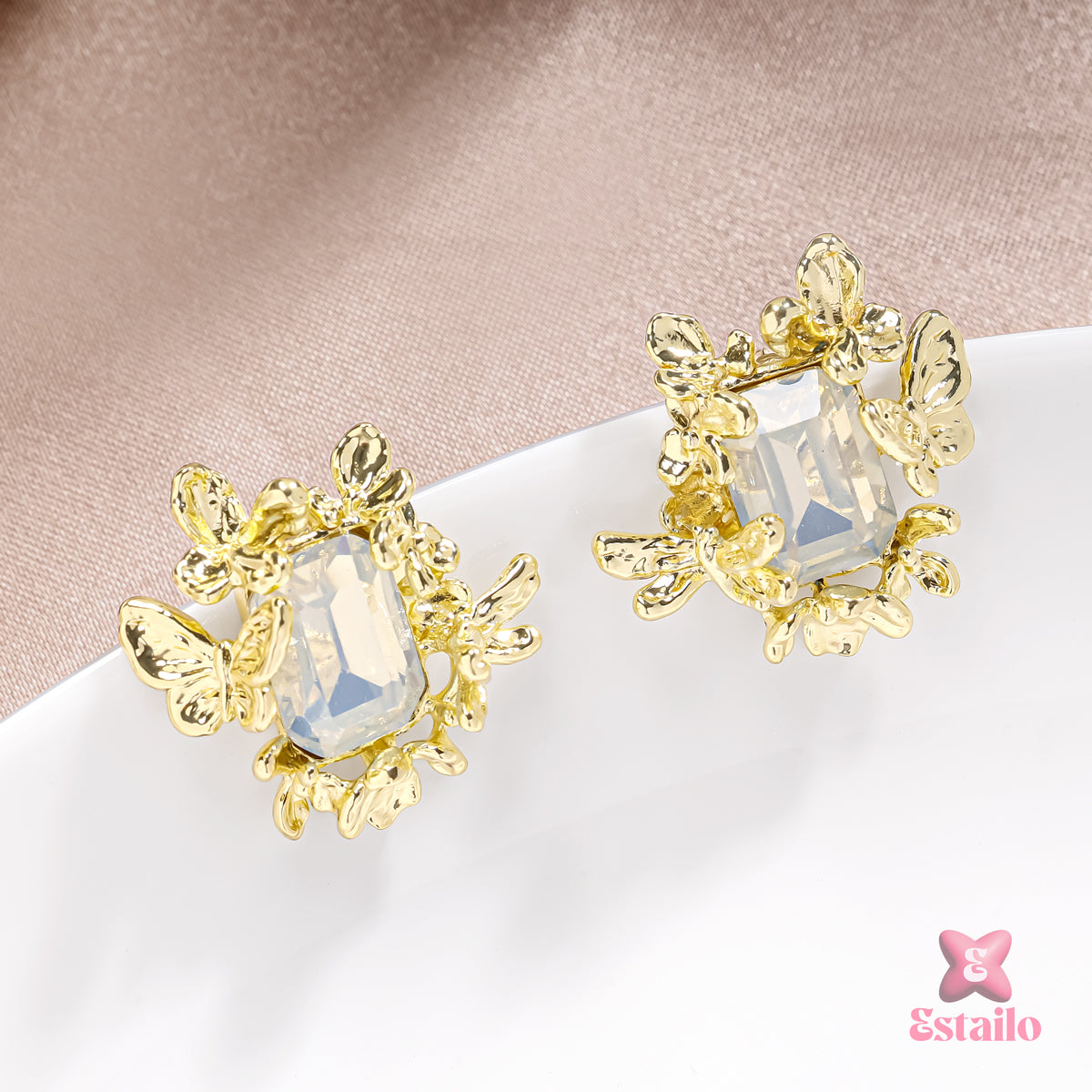Elysian Flora Sparkle Earrings