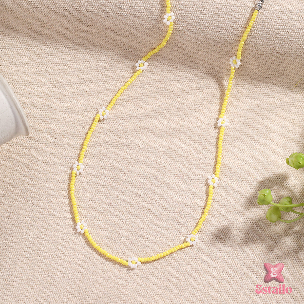 Beaded Bloom Necklace